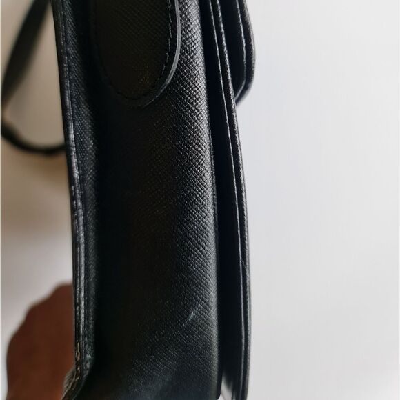 Yves Saint Laurent YSL Vintage Leather Shoulder Bag Black - Picture 8 of 16